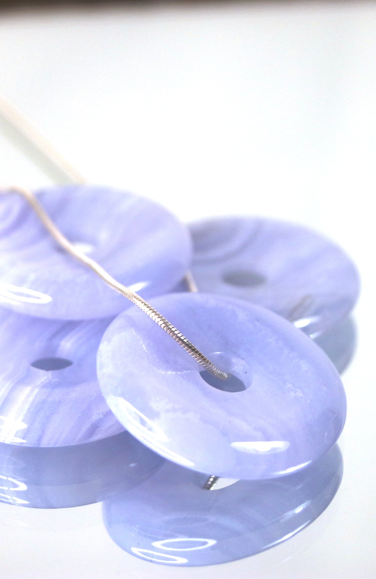 Blue Lace Agate Donut